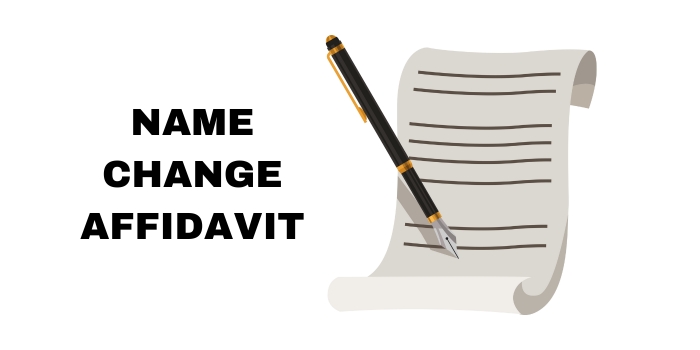 Name Change Affidavit