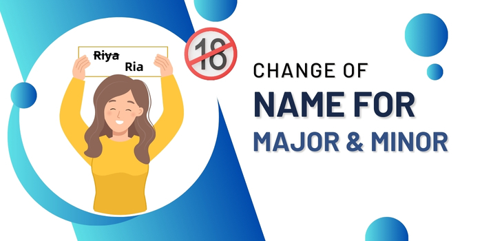 Change of Name for Major &&nbsp;Minor